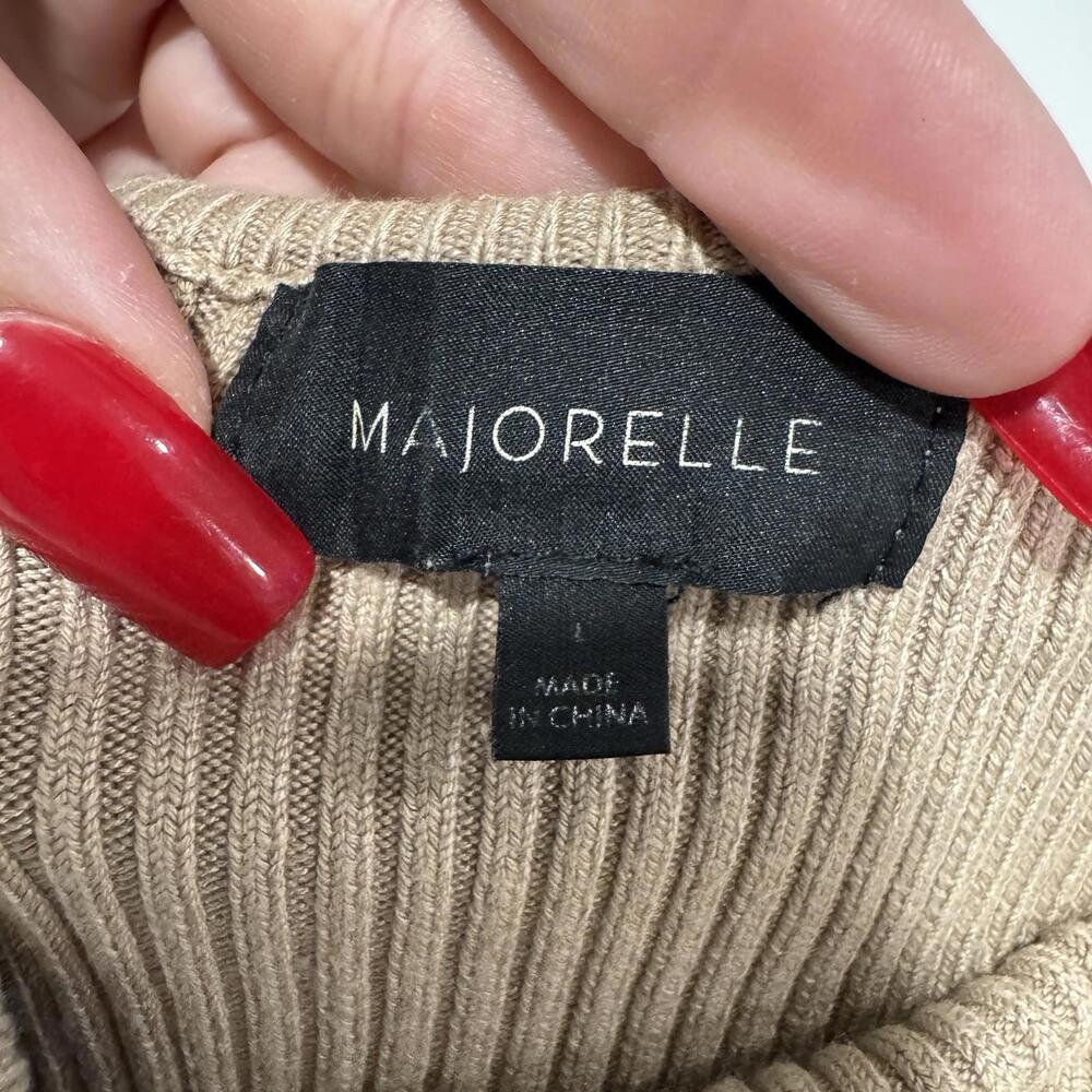 Women’s Majorelle Women's Tan Top Size Large L Croptop - Picture 5 of 9